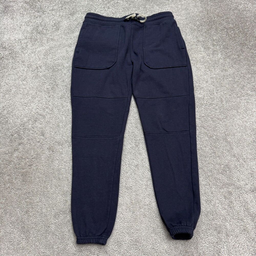 Retreat Los Angeles Jogger Sweatpants Mens Small Navy Blue Fleece Casual Active